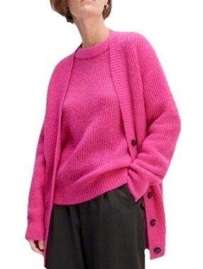 EVERLANE The Oversized Alpaca  Cardigan